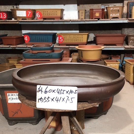 紫砂紫砂花盆包邮