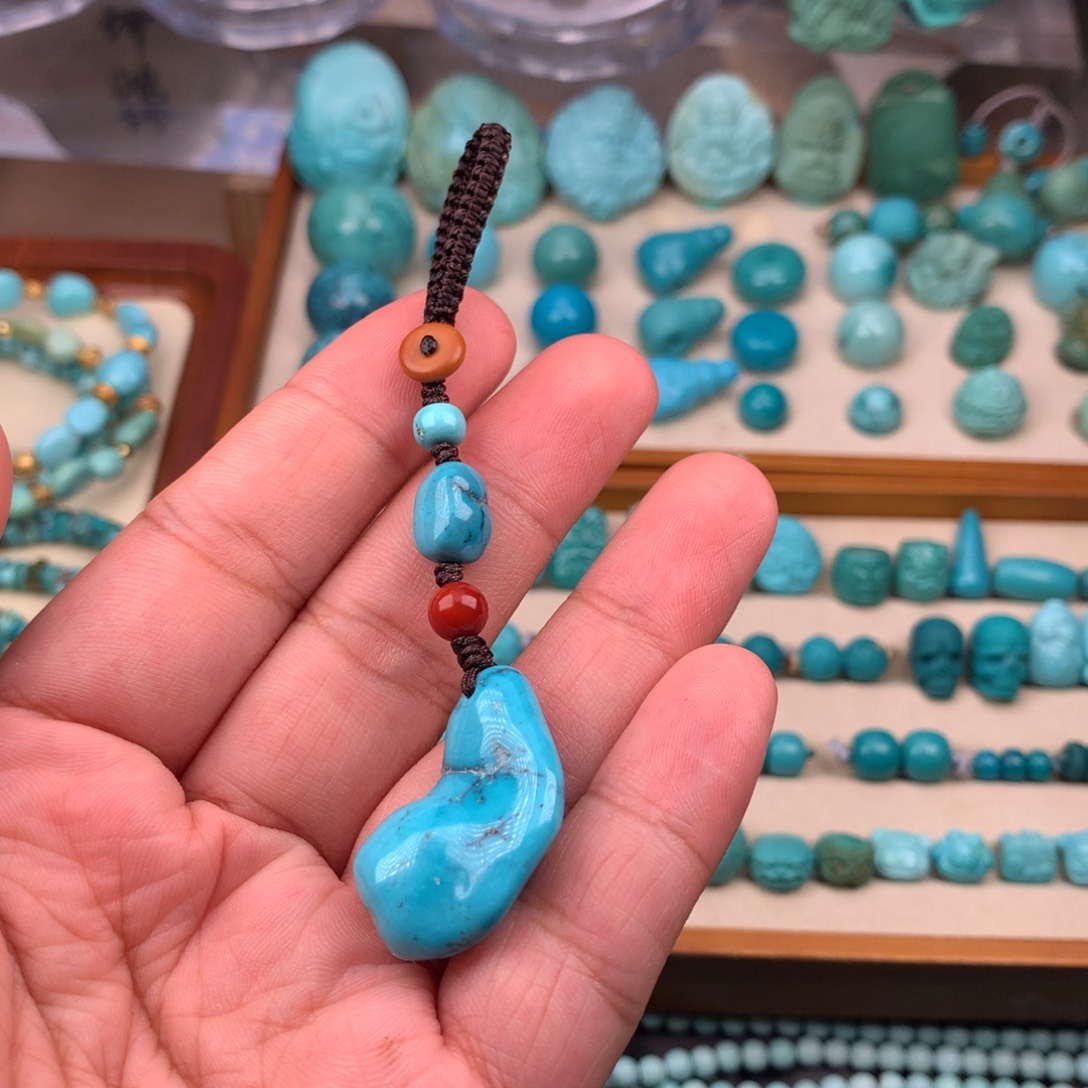 绿松石未镶嵌配饰