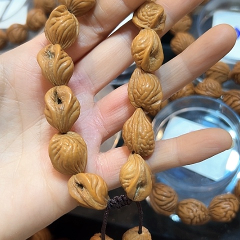 野生龙纹生命之源13尺寸闭口手串