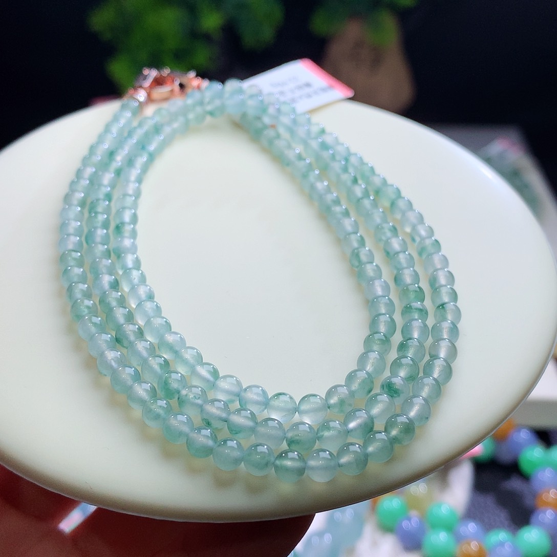 项链未镶嵌翡翠卡4.3mm