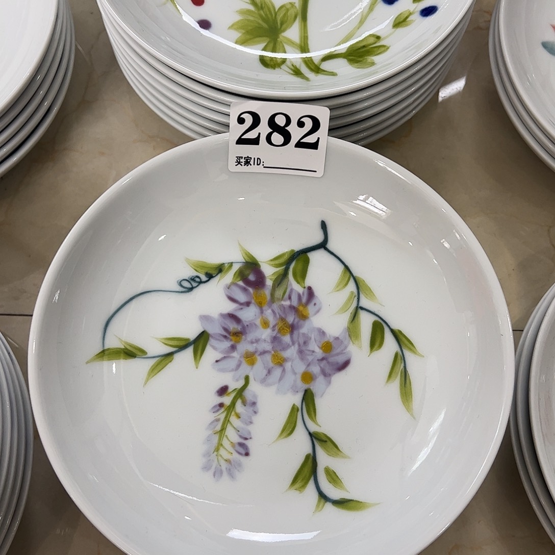 瓷片景德镇陶瓷手工手绘制作