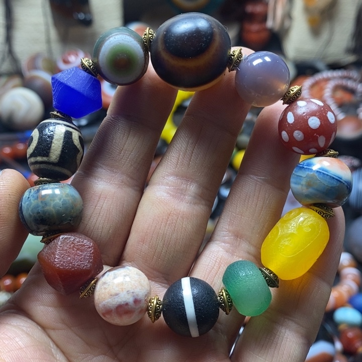 玛瑙/玉髓未镶嵌手链