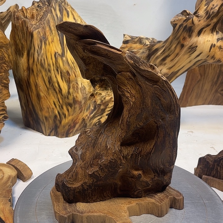 永***恒木直播间一物一拍2件摆件