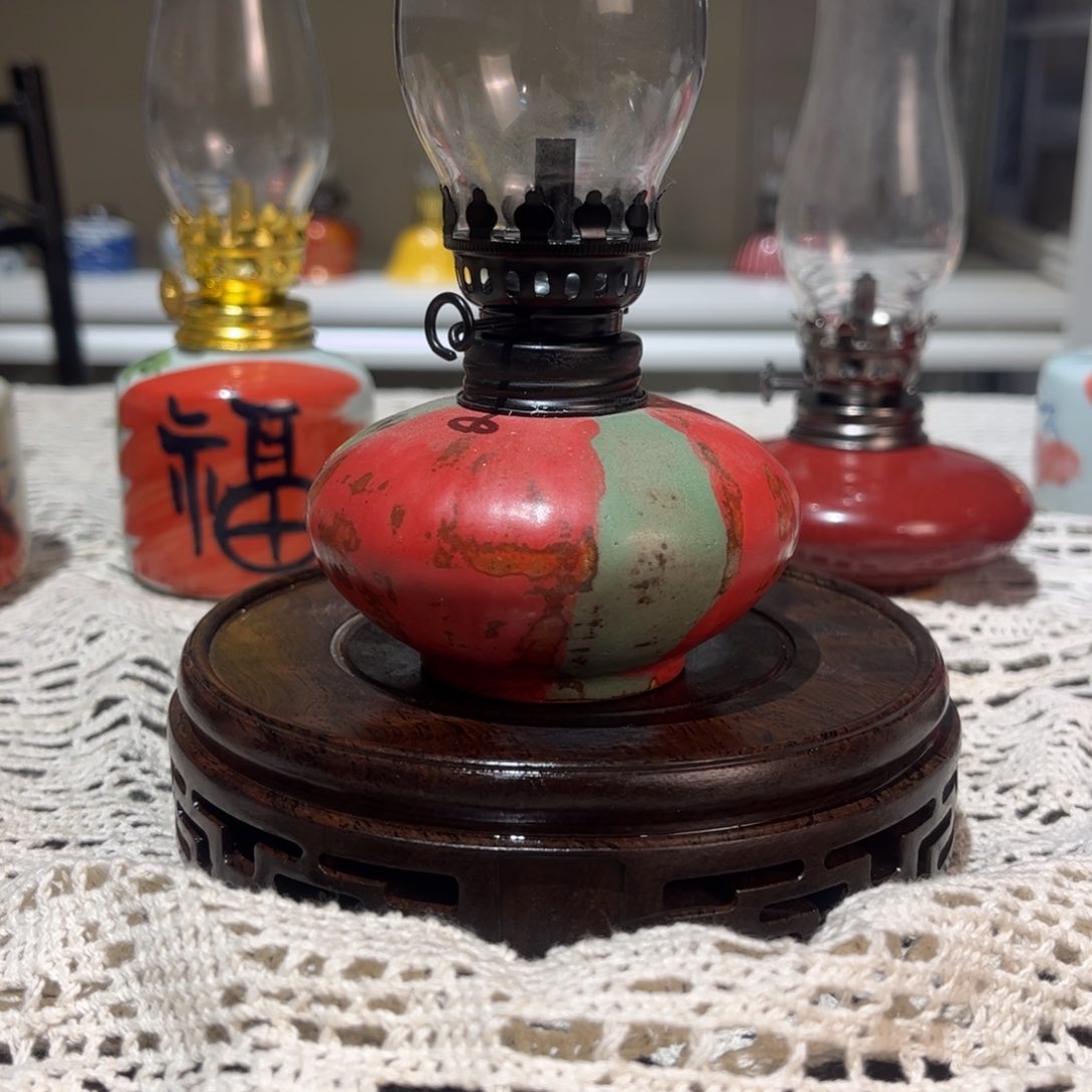 摆件景德镇陶瓷香薰灯