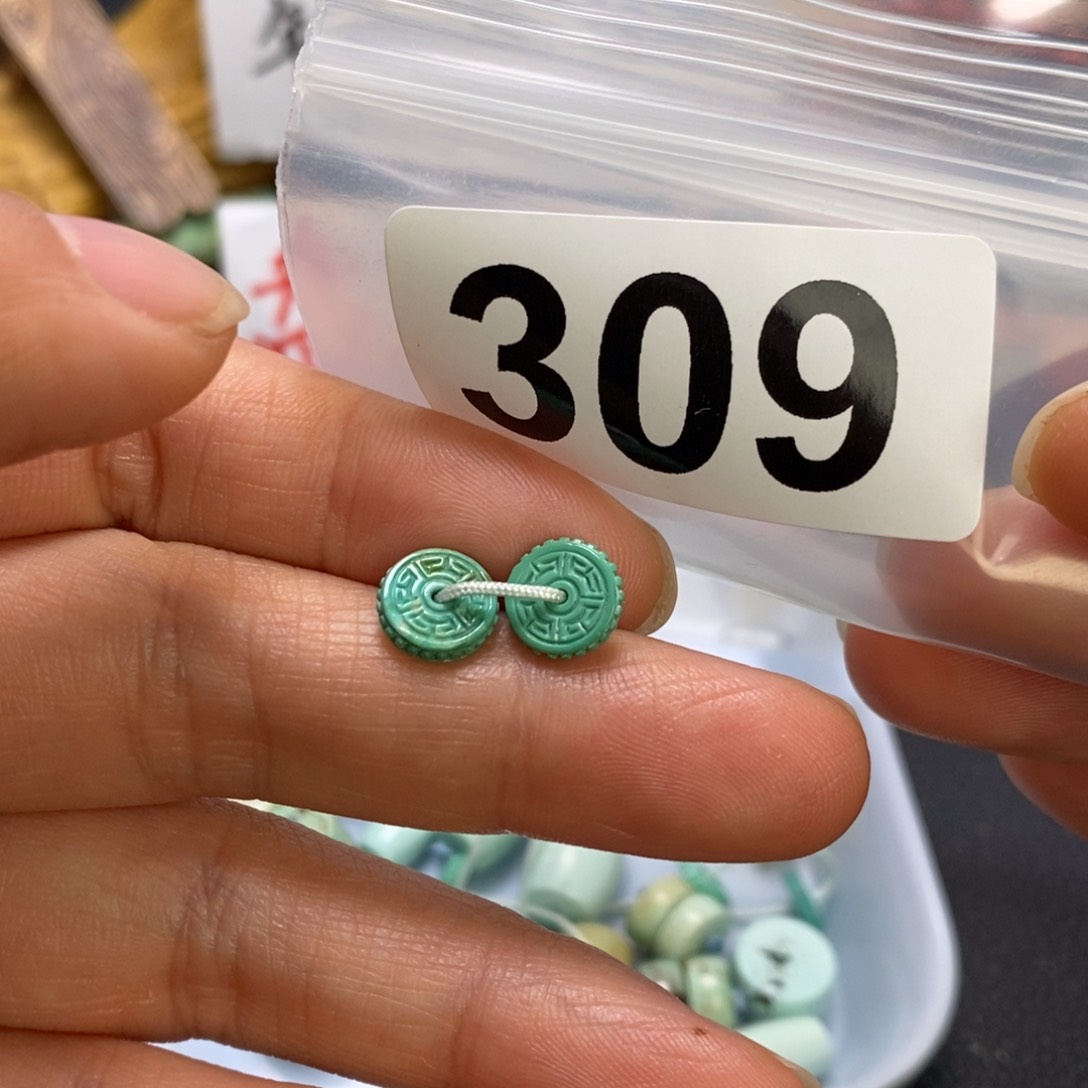 绿松石珠宝奇石未镶嵌