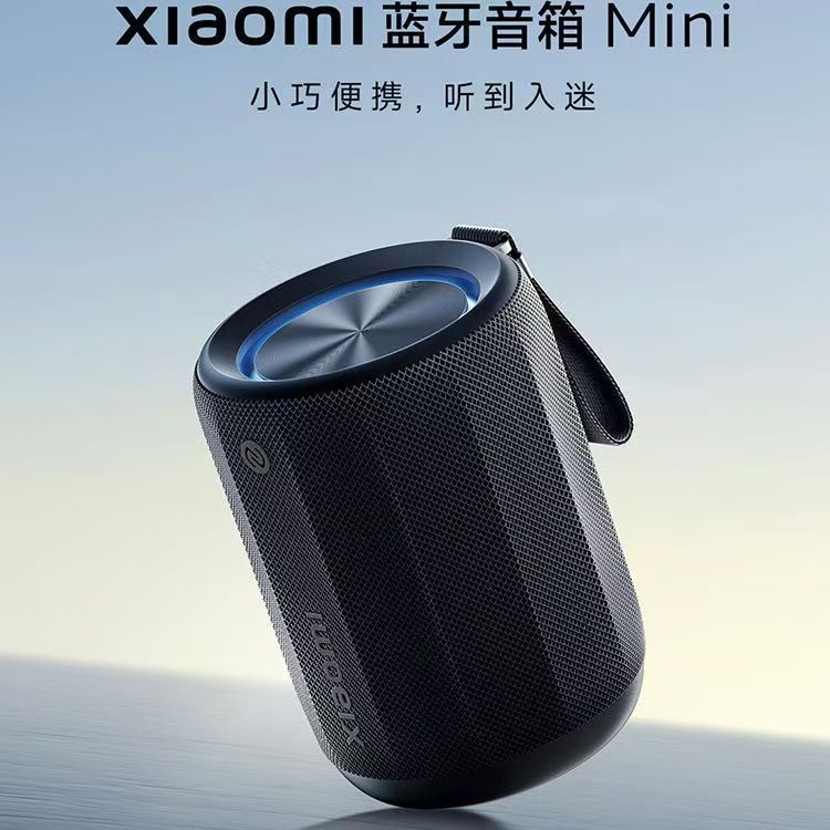 95新 Xiaomi/小米 小米Xiaomi蓝牙音箱Mini防水防尘长续航户外家