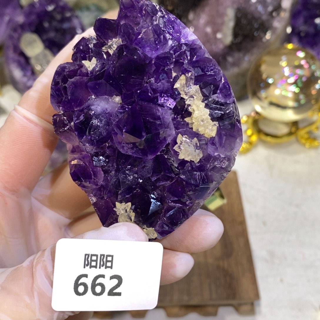 大型摆件（非配饰）紫晶未镶嵌