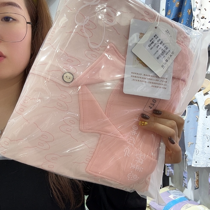 有机棉女童睡衣170码