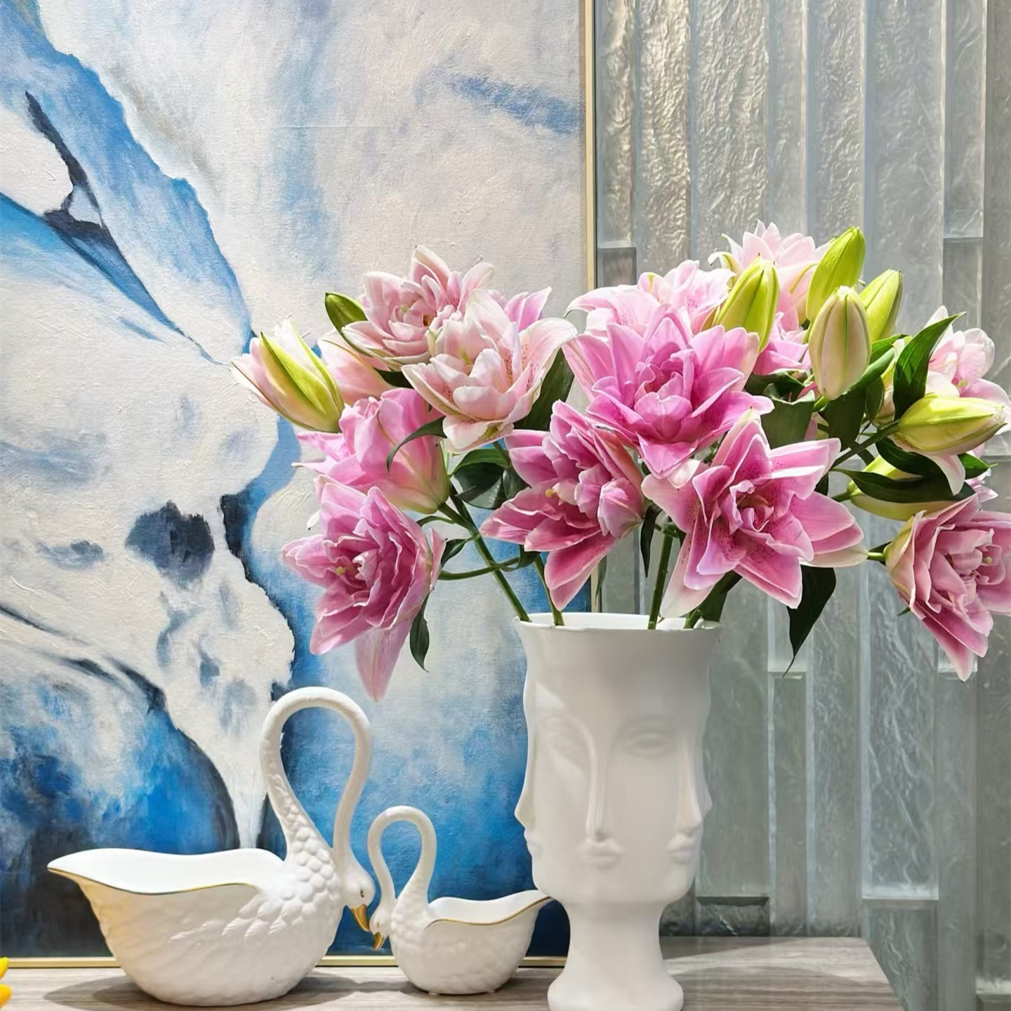 西亚拉三头【重瓣香水百合】【不拍保温棉不售后】