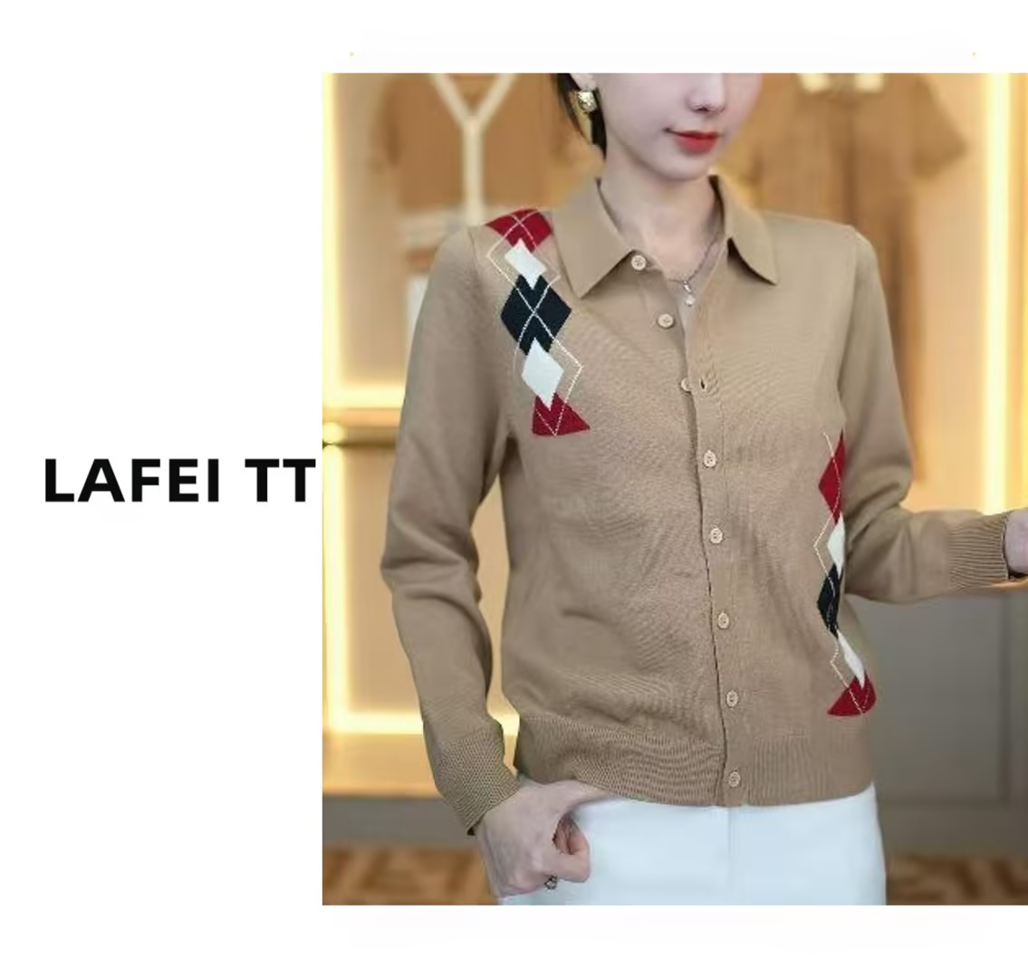 冬季百搭优雅气质polo长袖