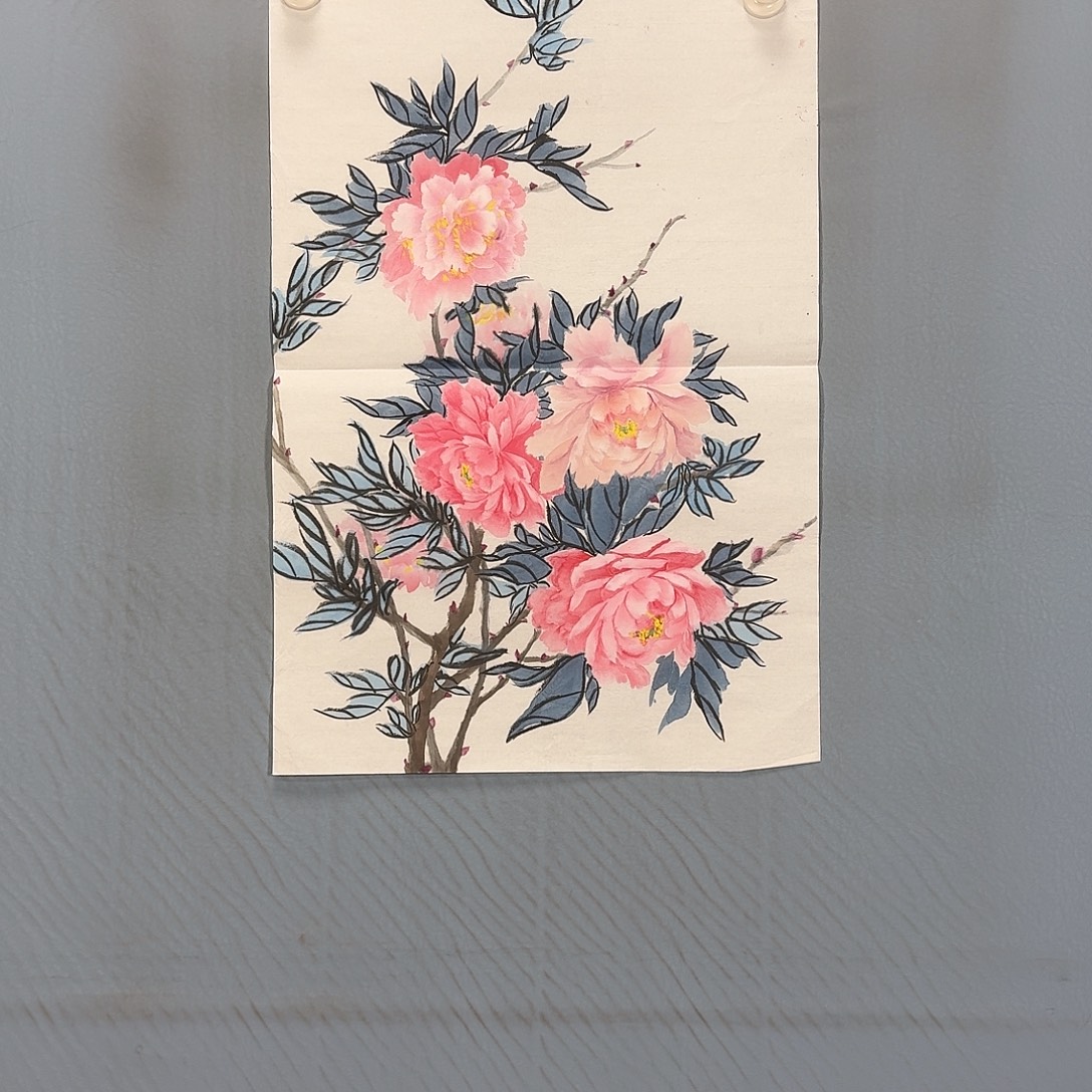 国画1747 牡丹一如您的脸颊