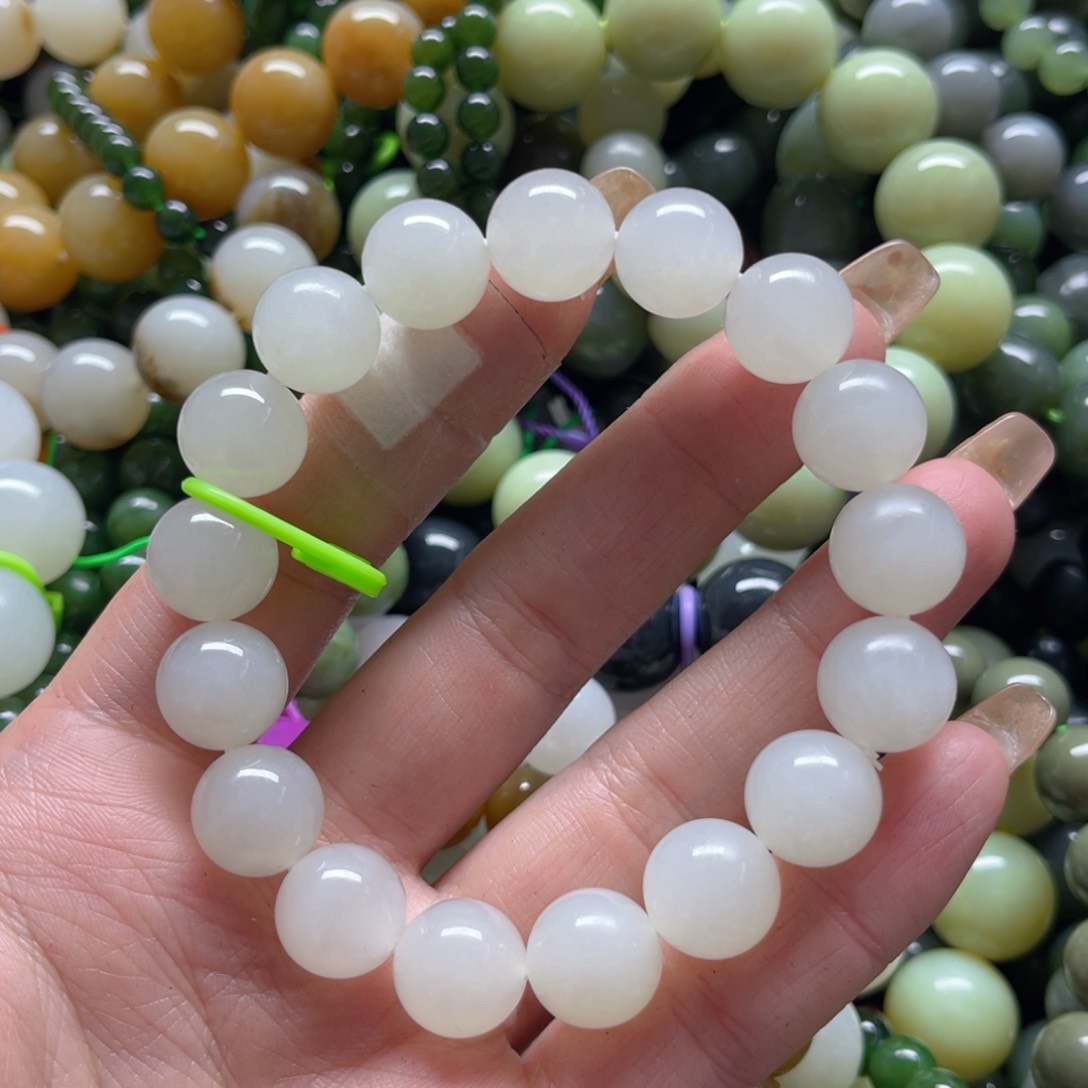 和田玉手链未镶嵌