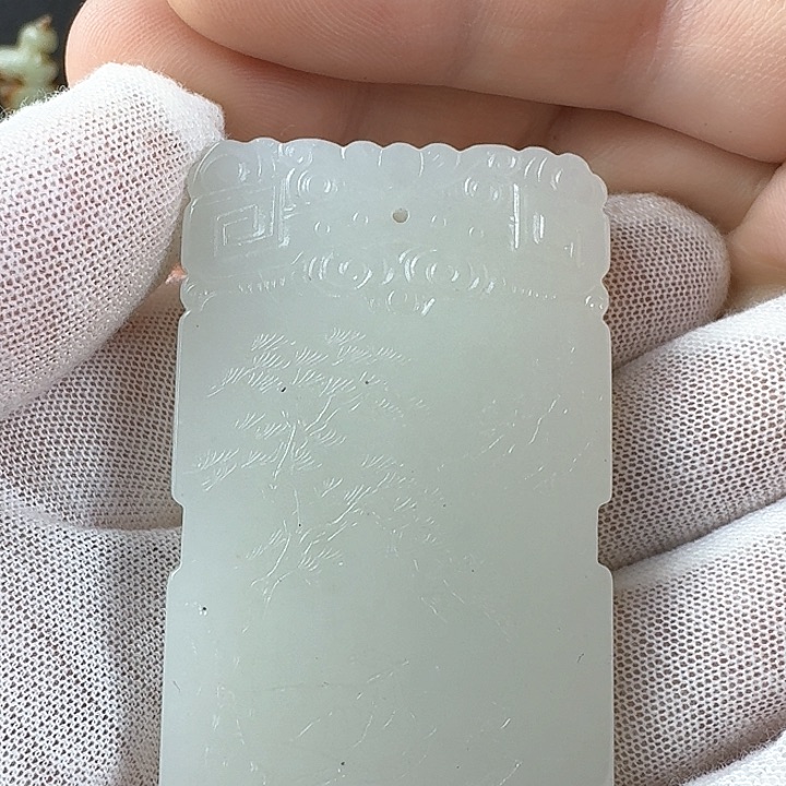 和田玉挂件未镶嵌