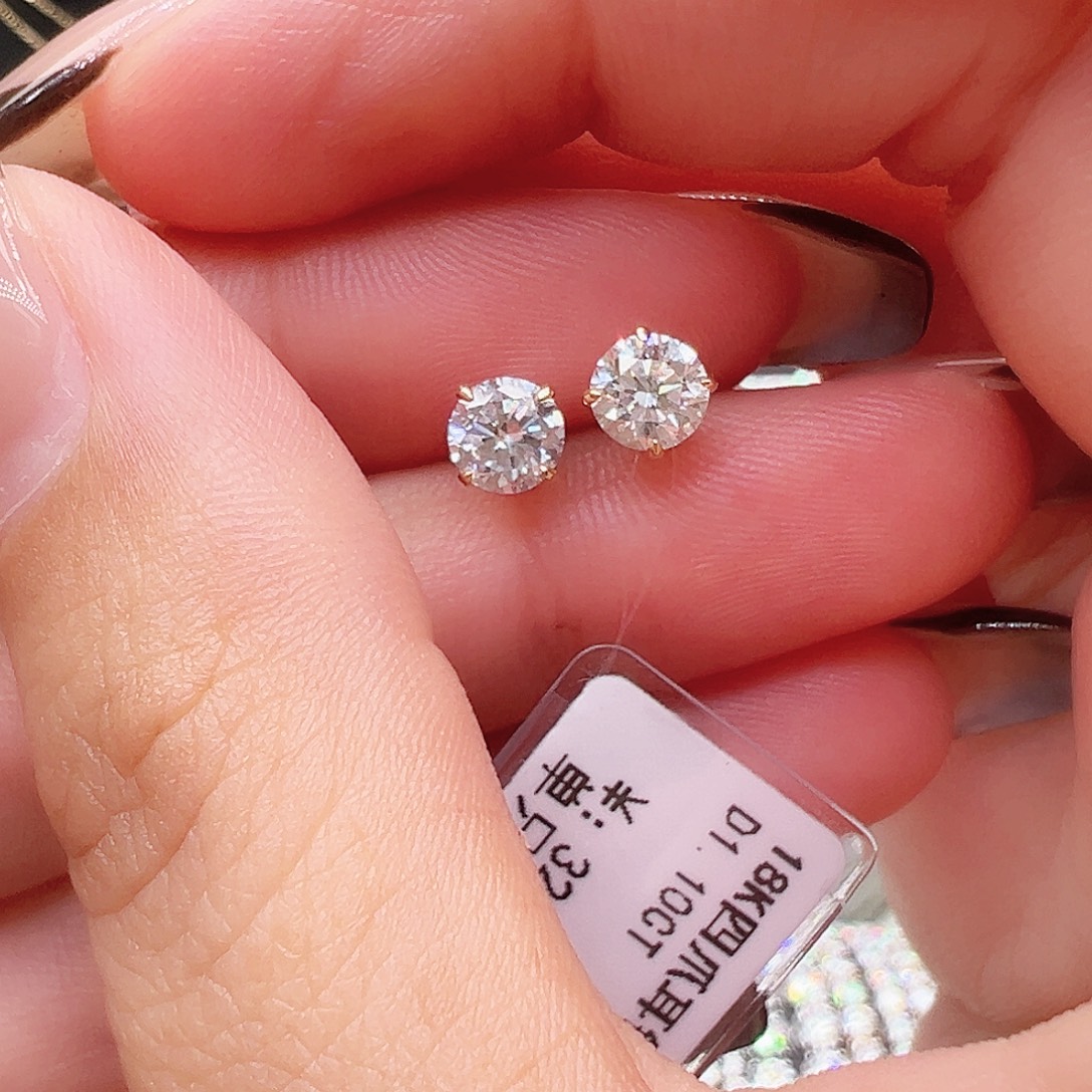 套链18K金镶嵌实验室培育钻石