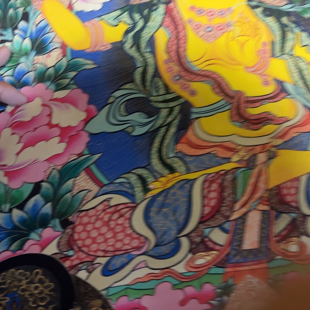 卡纸文殊菩萨16117