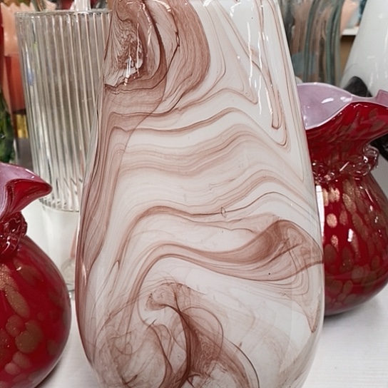 琉璃高度29厘米琉璃花瓶