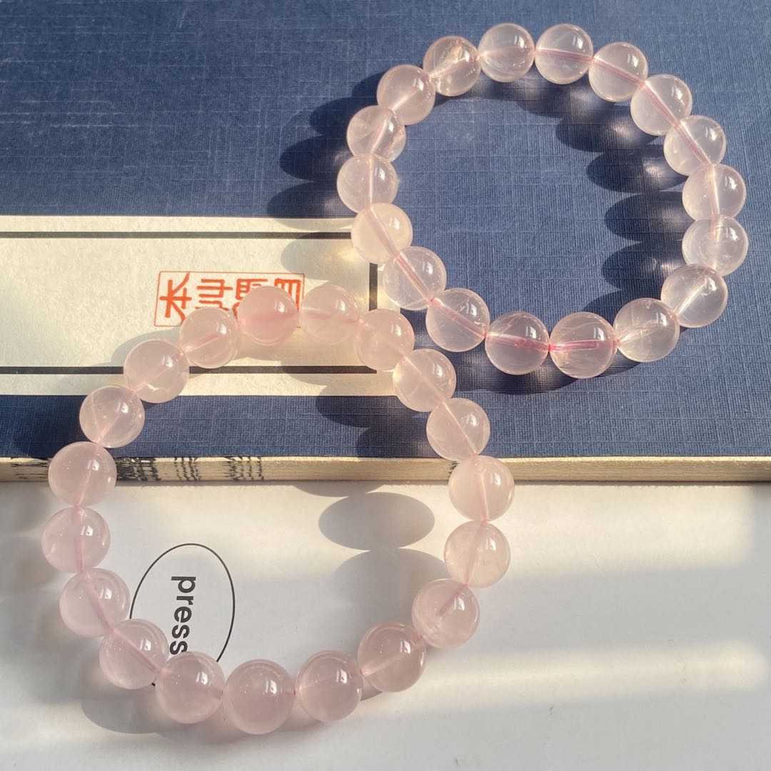 【胖丁珠宝】水晶手串16-H137P2【多样性发一件】约10mm