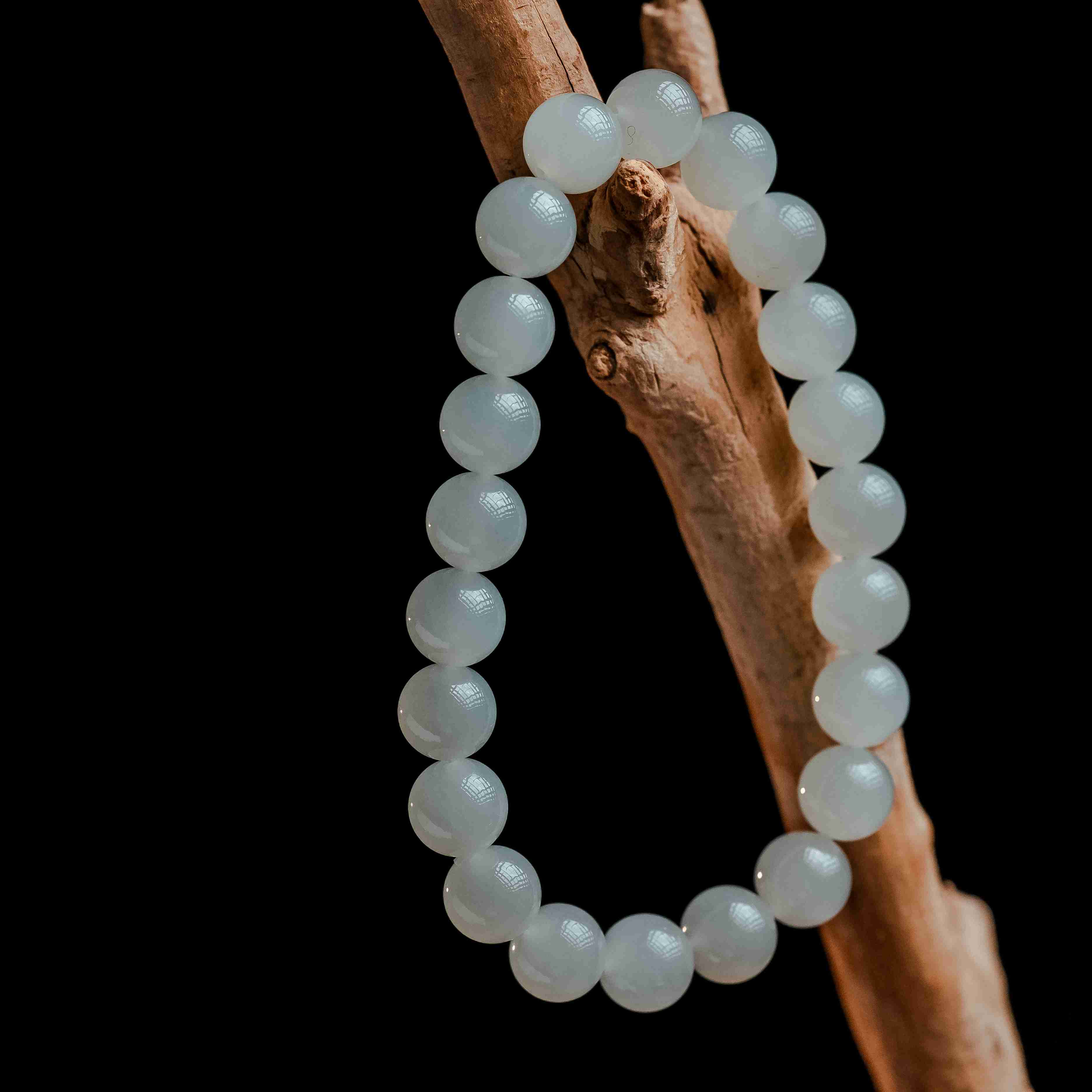 清代和田玉手串2187