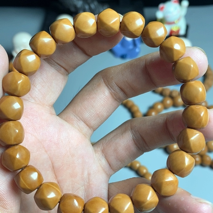 猴头核桃手串精工唐八棱