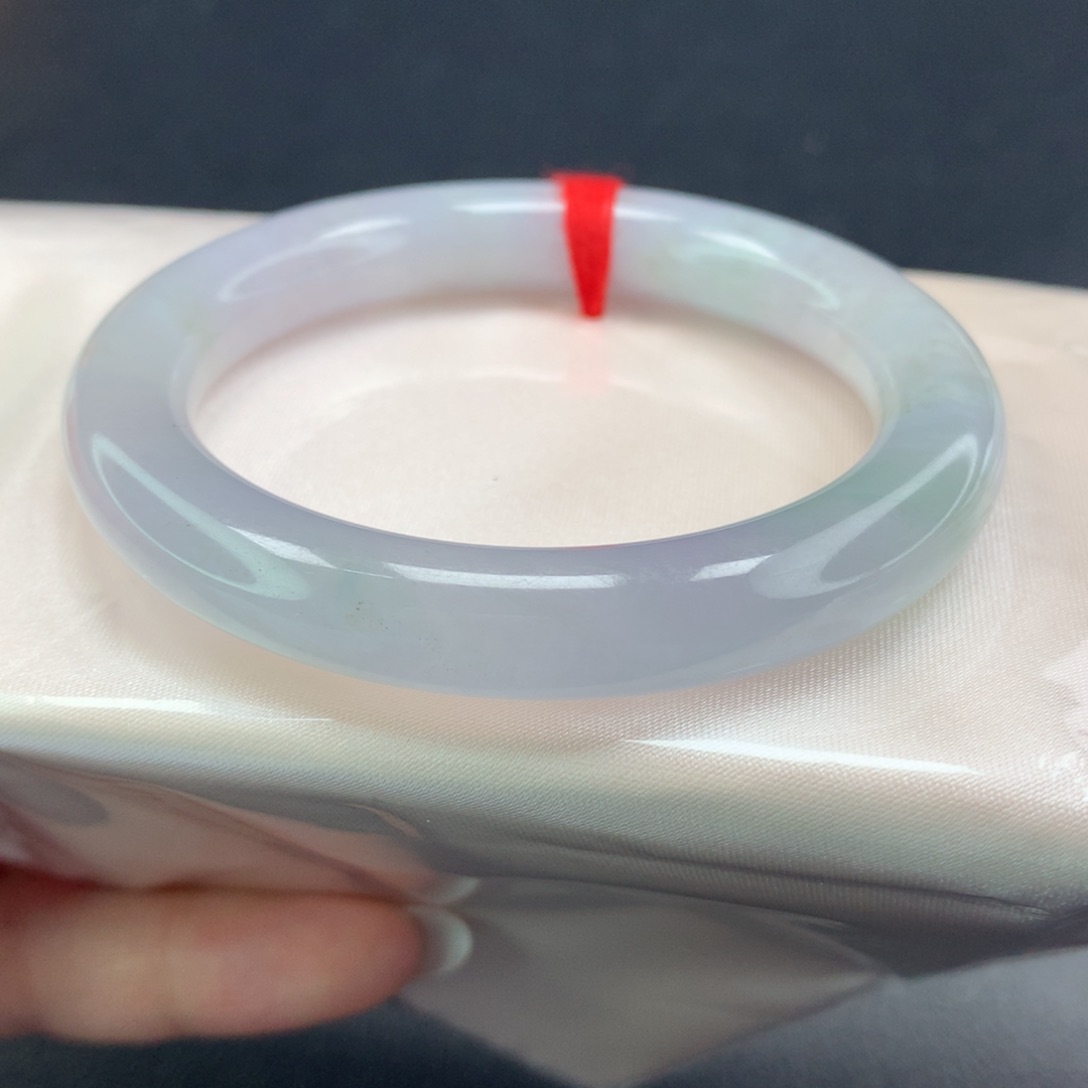 翡翠手镯未镶嵌（8号）圆条