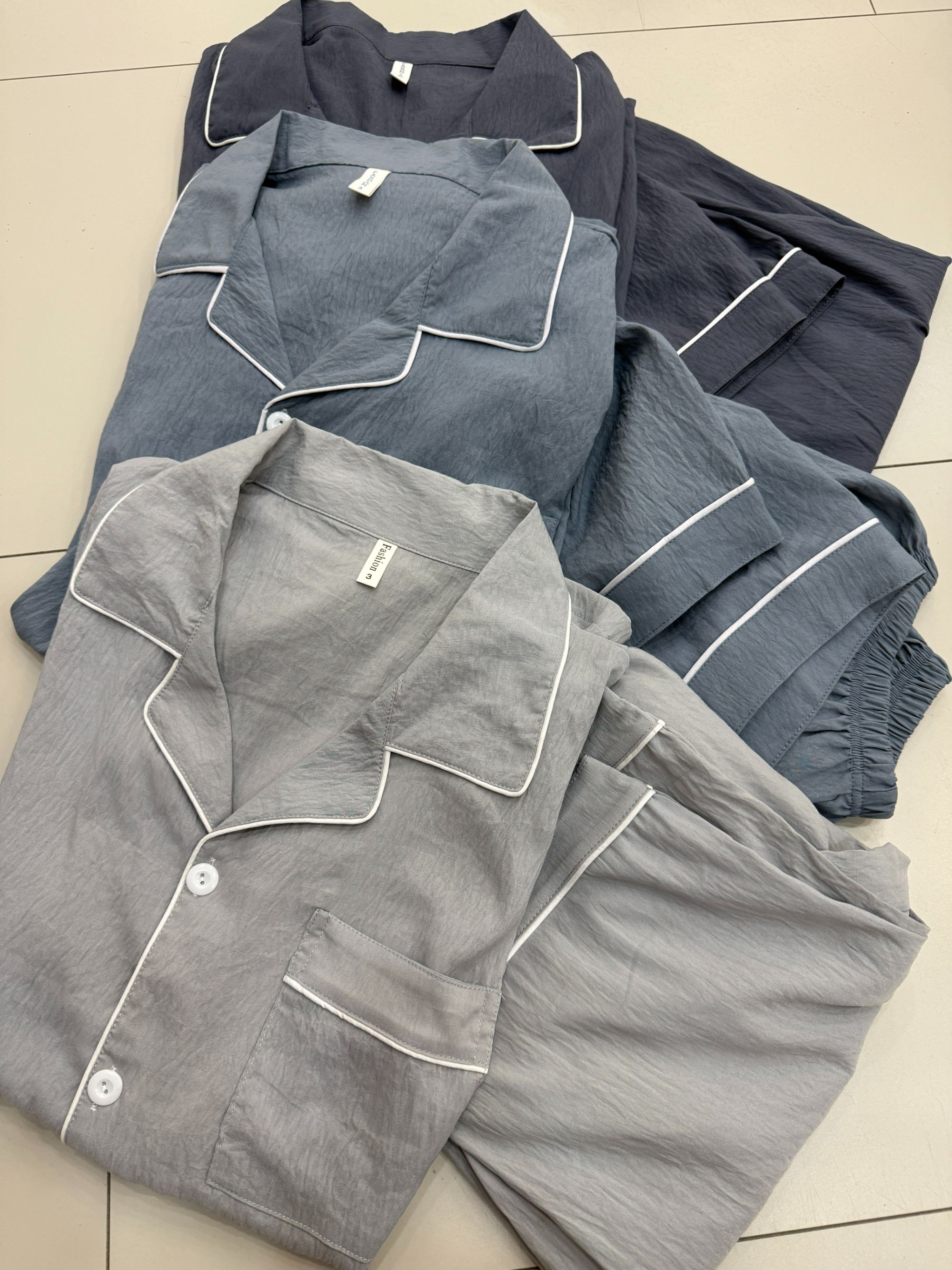 男款睡衣家居服套装大码套装简约