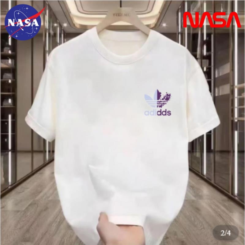 新款时尚百搭潮流情侣休闲潮流半袖圆领印花夏季男女同款T恤-A63