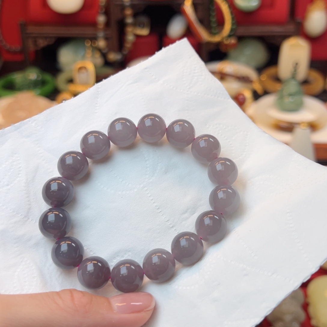 和田玉手串未镶嵌