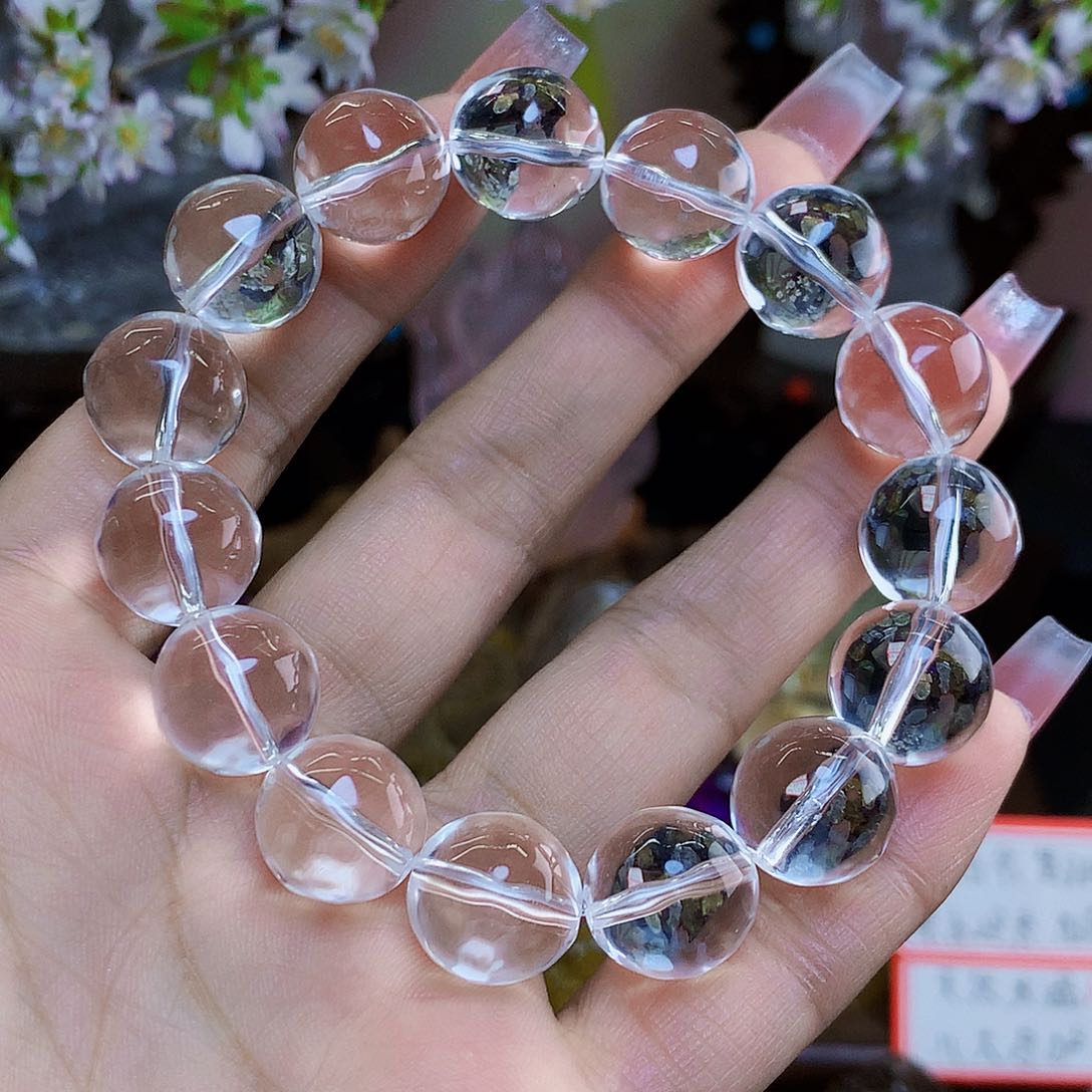 水晶手链未镶嵌小**?，