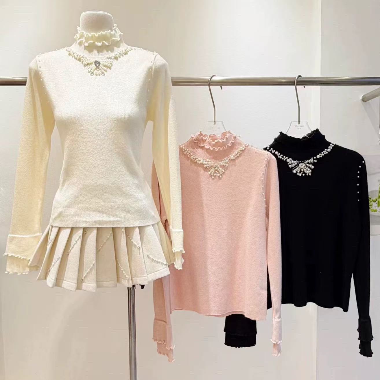 【象姐定制】针织衫预CDX5ZZS5764D气质时尚百搭秋冬长袖针织