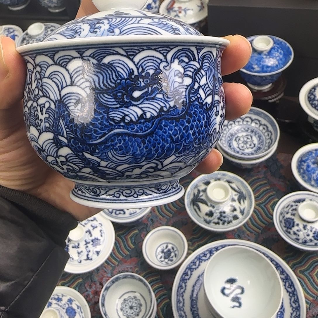 i***a全手绘景德镇陶瓷