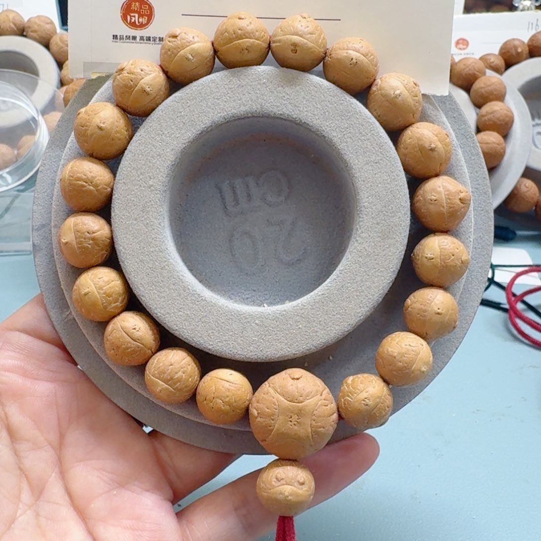 ****欢手串凤眼菩提12mm异形85@1173