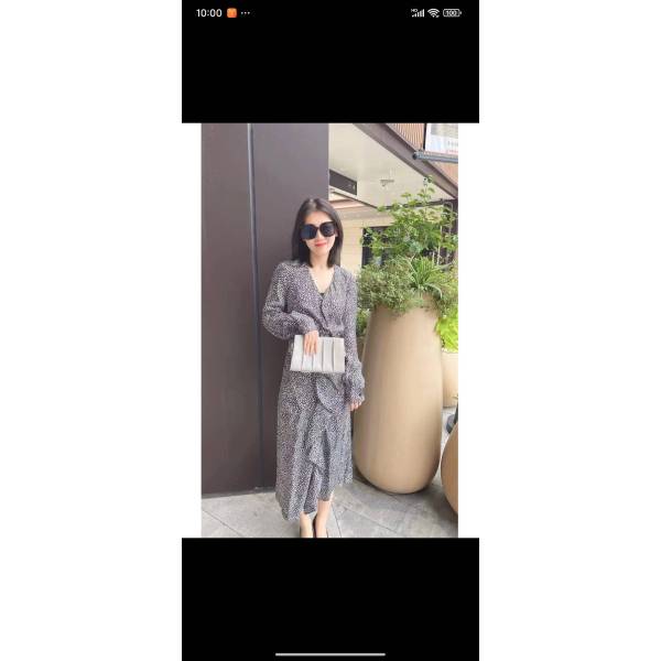 妃鱼/麦丝玛拉/真丝/连衣裙/95新/凡1/31