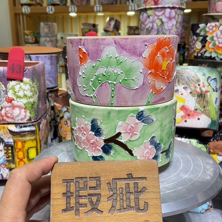 景德镇艺术手绘作品