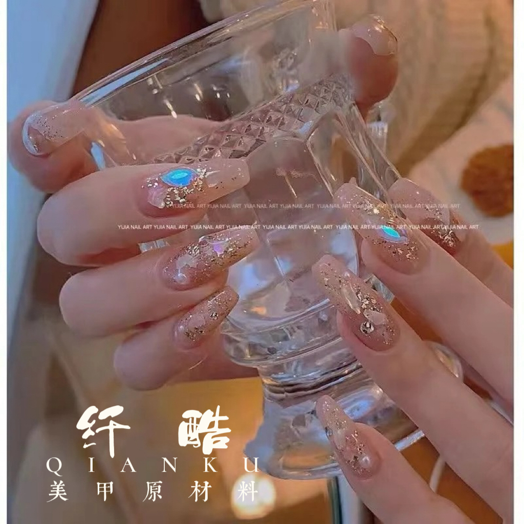 纤酷美甲之惊鸿影（蹭粉）