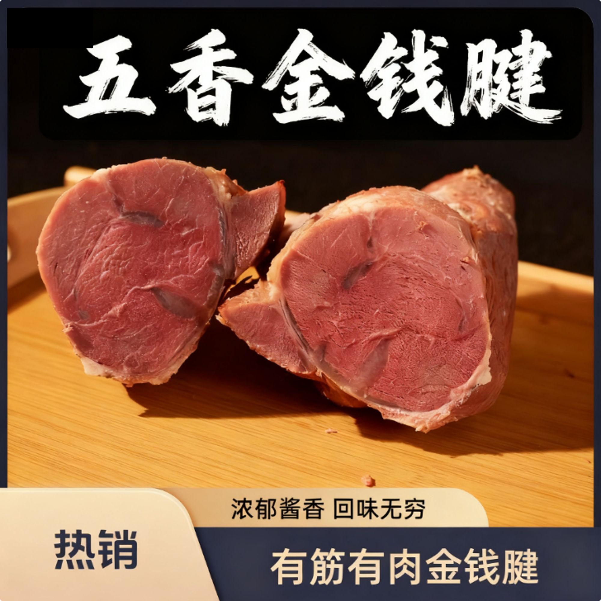 老杨家（金钱腱）有筋有肉五香酱牛肉老人孩子都能吃