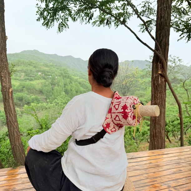 艾灸盒·竹盒全身通用温灸盒无烟随身灸家用木制大中小