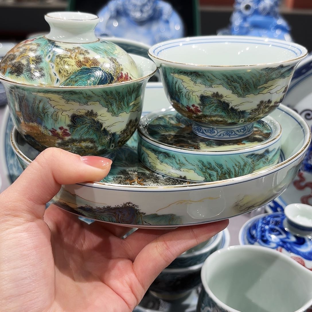 瓷片景德镇瓷器艺术