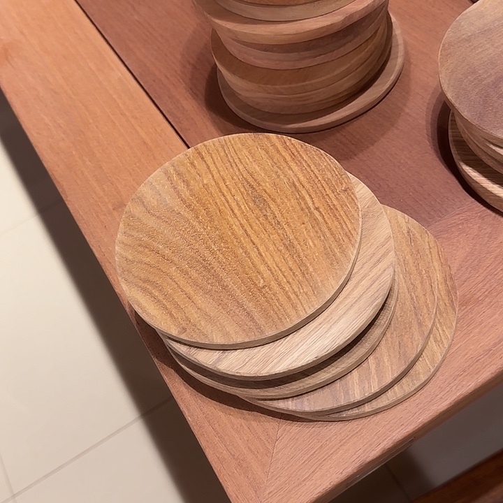 大***号木刺猬紫檀6片圆片