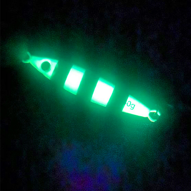 夜光青岛小胖子裸板扰流蓝粉网纹船钓鲅鱼铁板路亚铁板饵假饵岸投