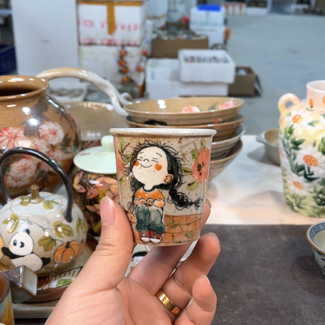 景德镇陶瓷手工杯