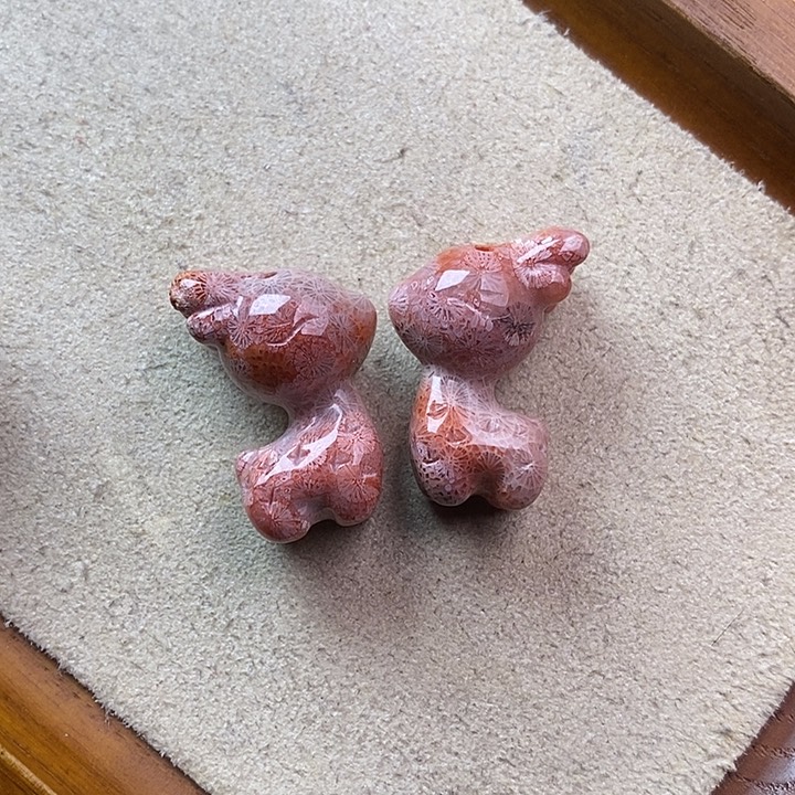 硅化玉吊坠(不含链)未镶嵌