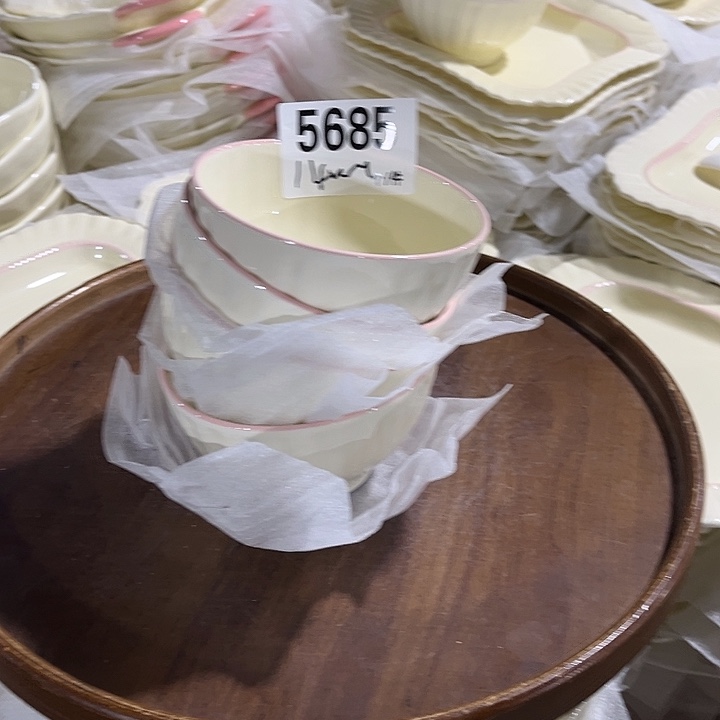 瓷微瑕外贸餐具5685