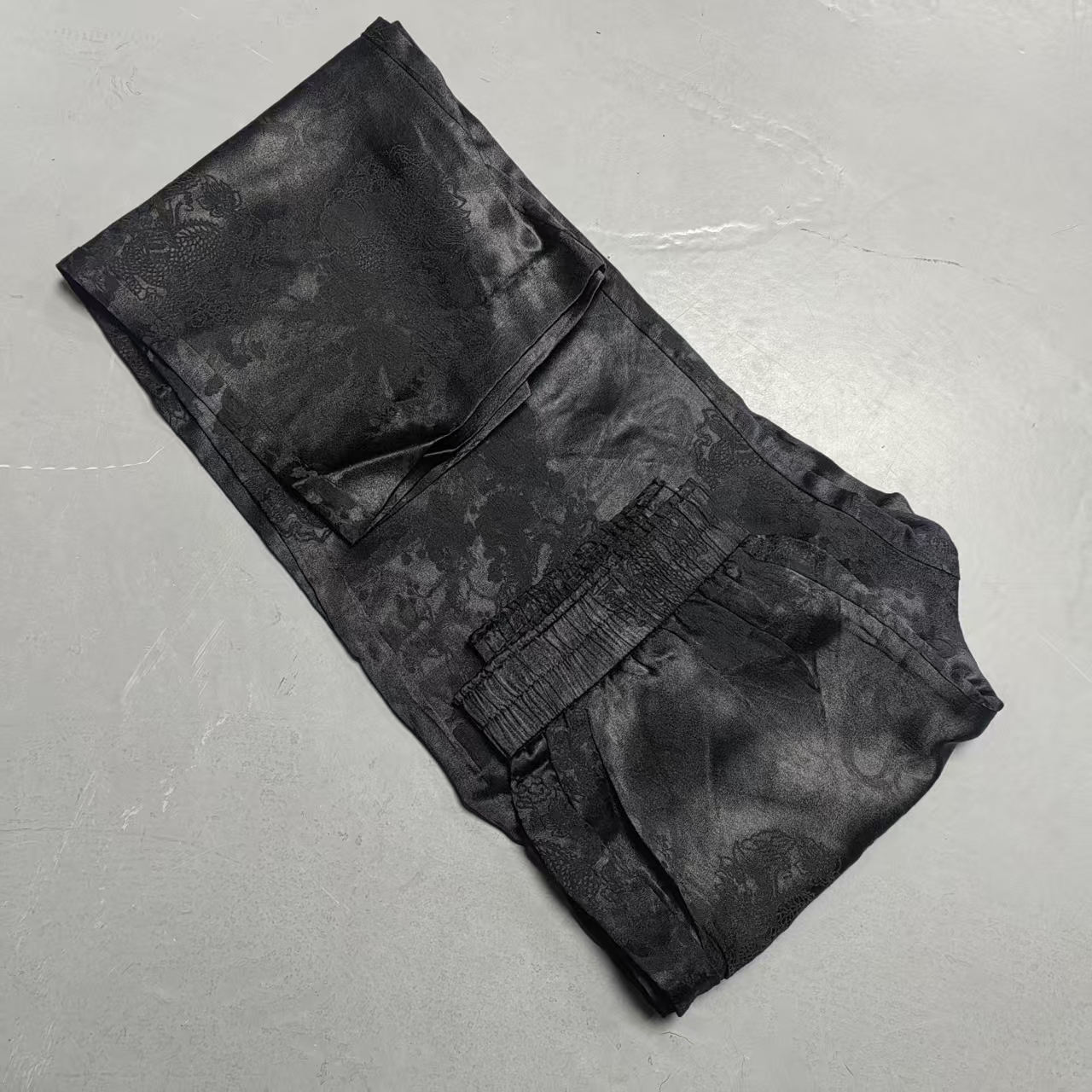 【南油玲姐】黑色休闲裤K8858