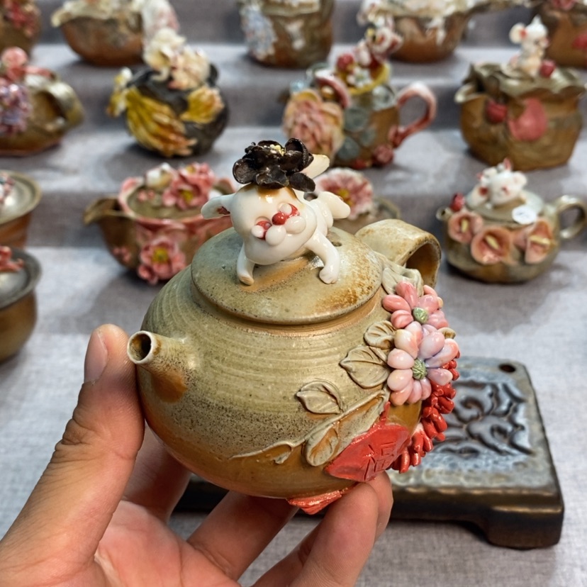【闪购商品】纯手工精品柴烧茶具