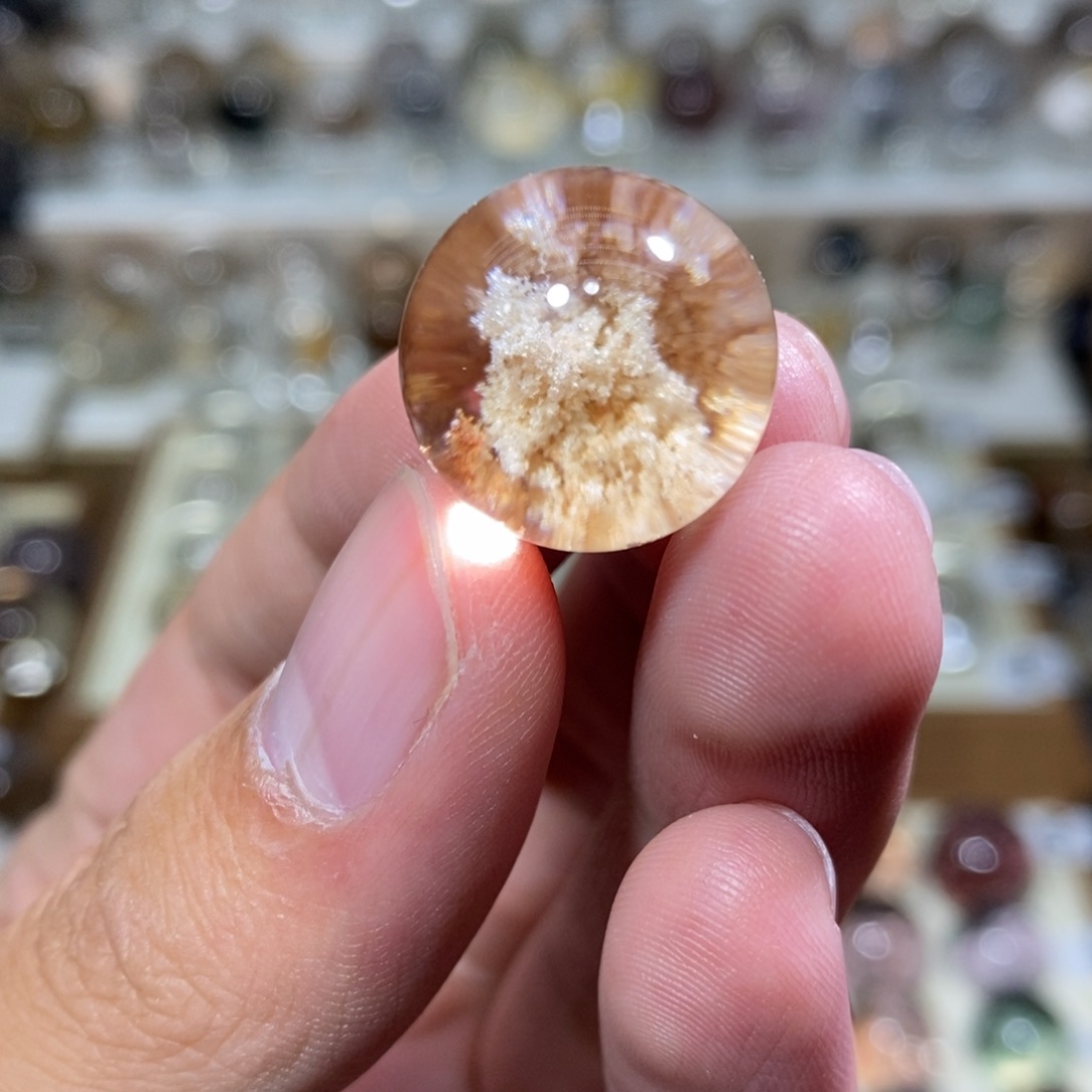 珠宝半成品未镶嵌水晶17.3m