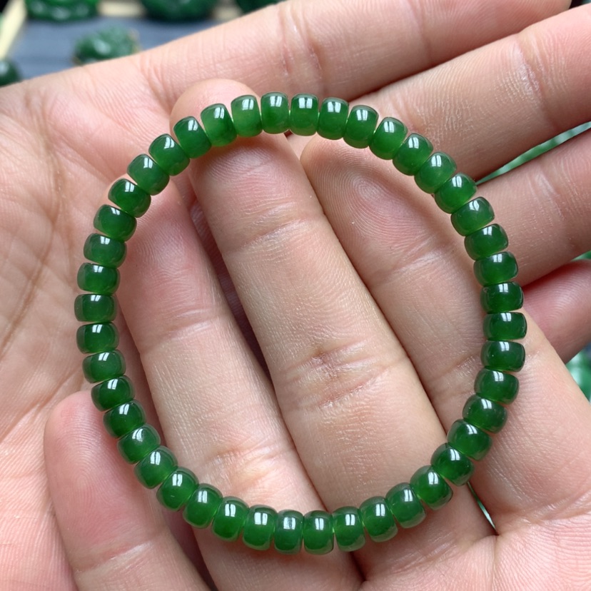 【闪购商品】和田玉（碧玉）手链未镶嵌