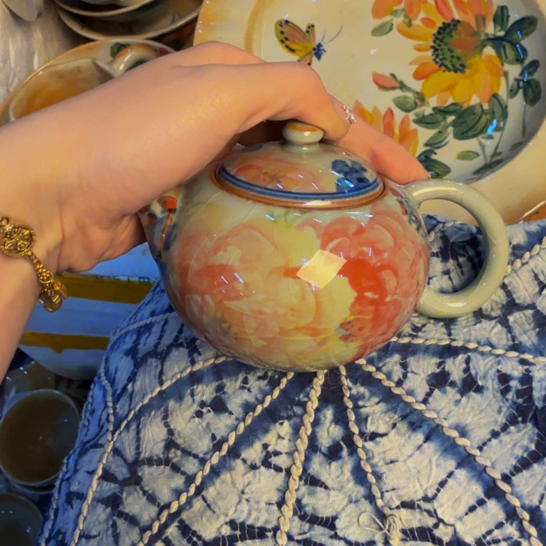 瓷片景德镇陶瓷手工手绘