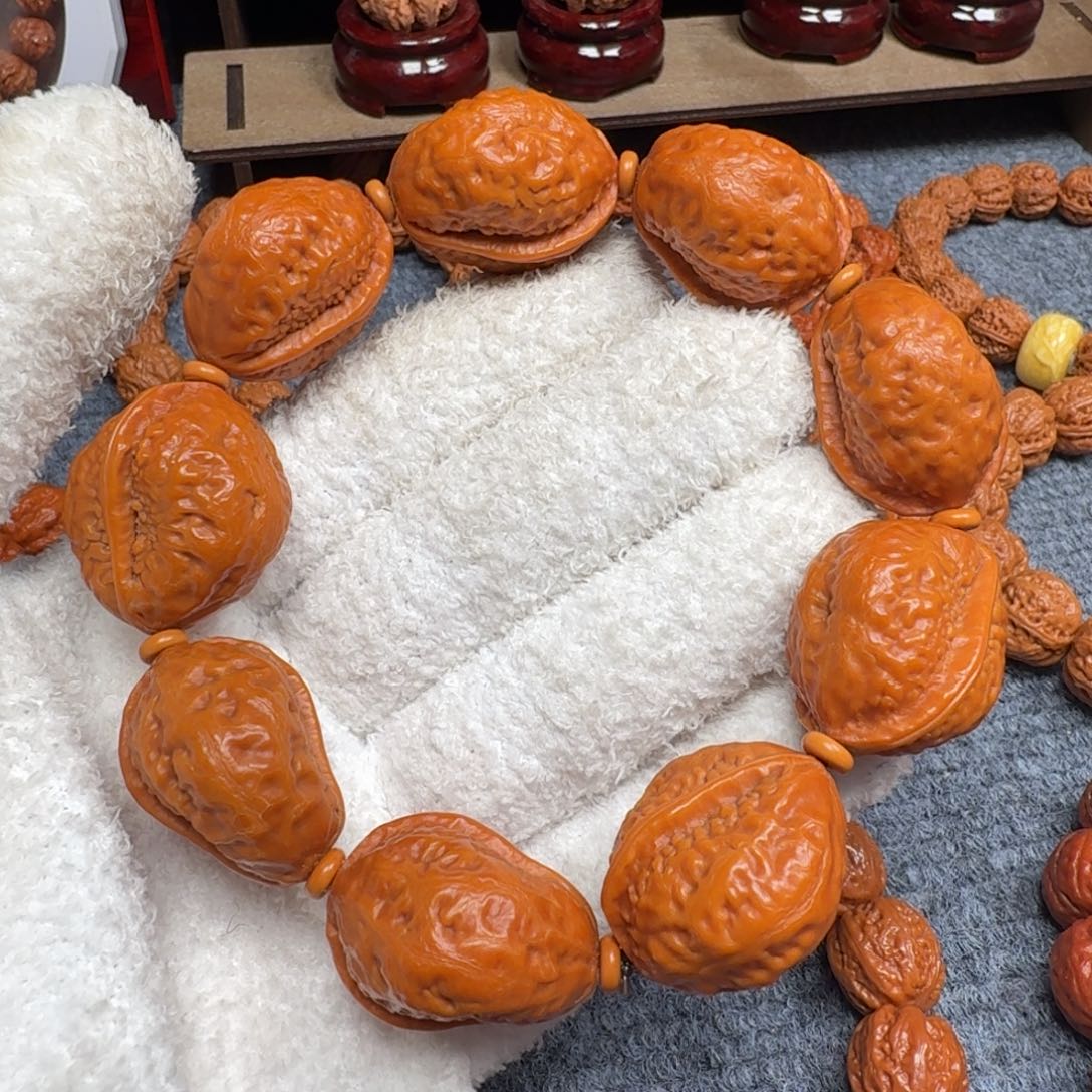 文玩核桃吊坠招财白菜