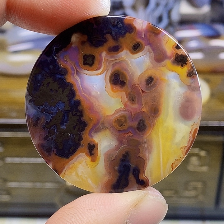 未镶嵌颈饰玛瑙/玉髓