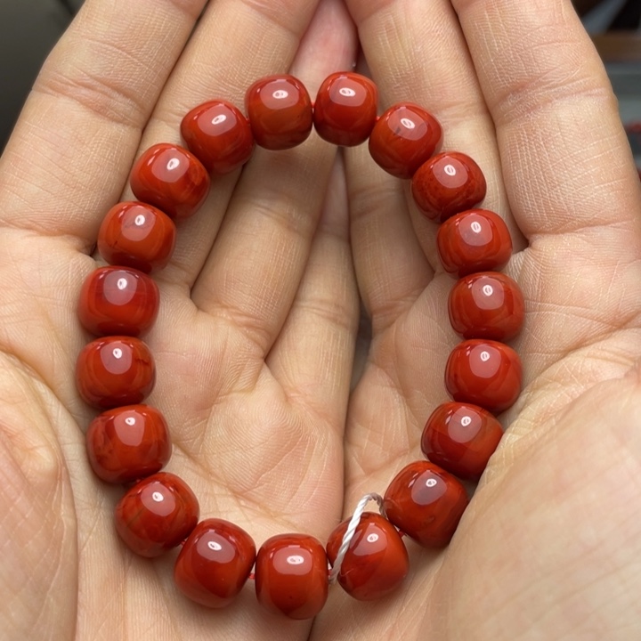 南红玛瑙手串11+未镶嵌